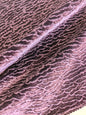 96 EV37 18" x 26" Scalamandre Astrakhan Plum Purple Embossed Velvet Silk Bamboo MSRP USD 858/y