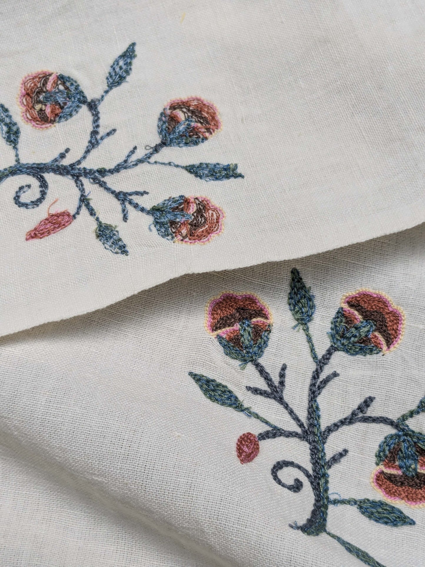 BTY  Kravet Couture Petite Monardi Embroidery Turquoise MSRP$189/Y