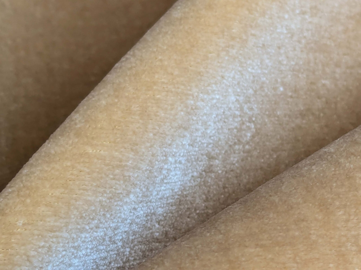 Queen's Silk Velvet Golden Moleskin Gold Brown Radiance Highest Quality Heavy 39,000+ martindale MSRP USD 728/Yard