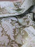 Scalamandre Renaissance Silk Damask - Gold Celery Green
