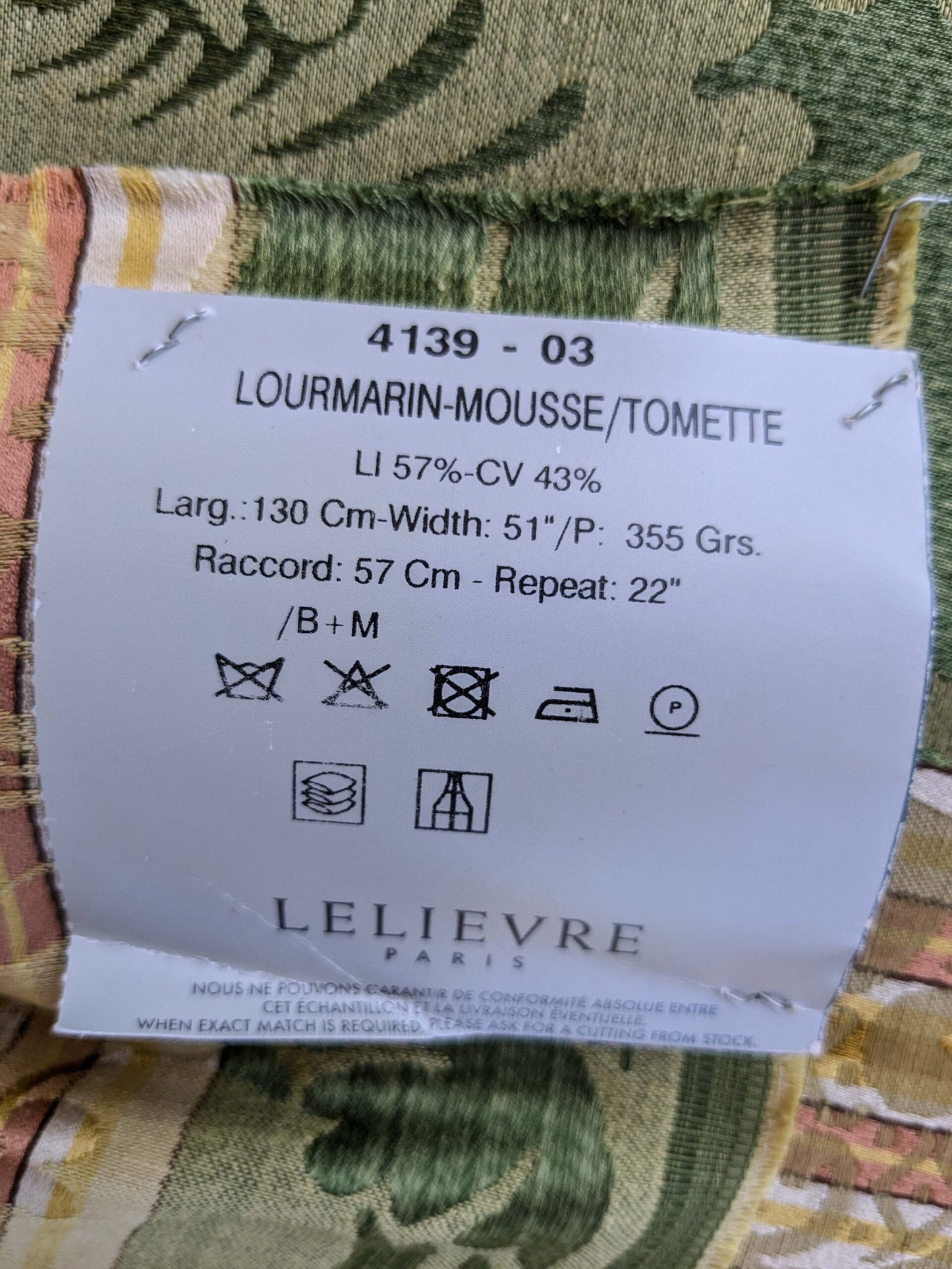 2.9y Scalamandre Lelievre lourmarin Mousse Tomette Medallion Damask Renaissance Stripe Green Red Historic MSRP USD950/y