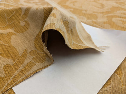by yard Scalamandre Golden Baroque Renaissance Damask Fabric Pattern