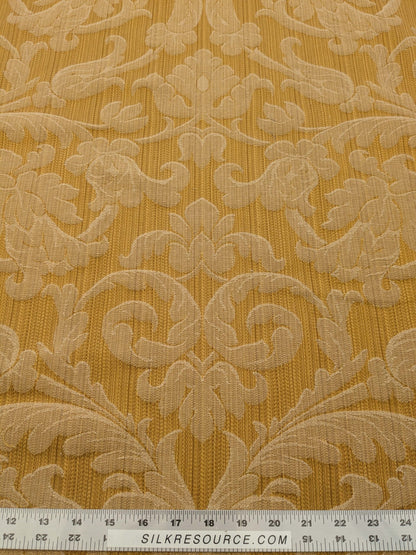 by yard Scalamandre Golden Baroque Renaissance Damask Fabric Pattern