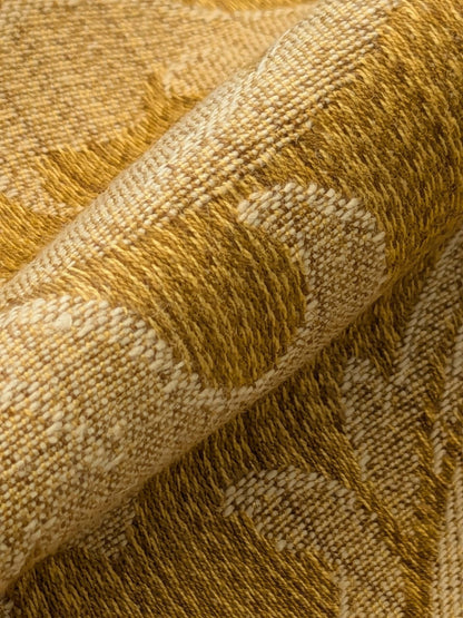 by yard Scalamandre Golden Baroque Renaissance Damask Fabric Pattern