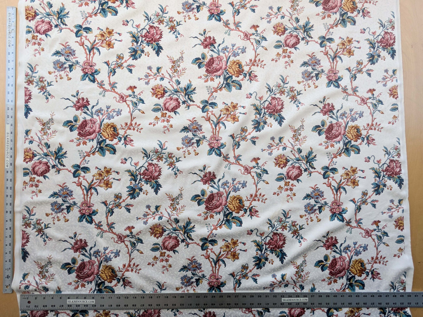 by yard Scalamandre Floral Botanical Foliage French Court