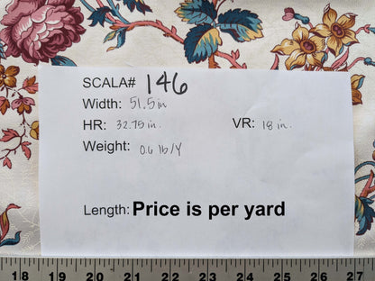 by yard Scalamandre Floral Botanical Foliage French Court