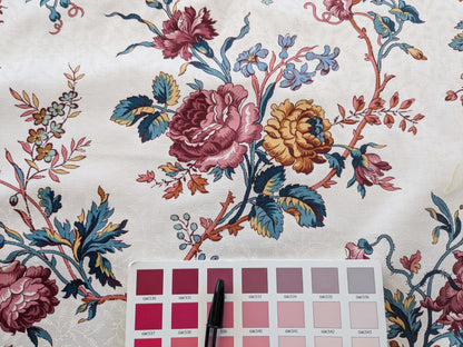 by yard Scalamandre Floral Botanical Foliage French Court