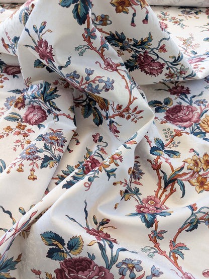 by yard Scalamandre Floral Botanical Foliage French Court