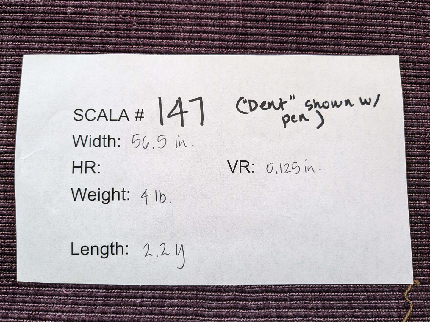 2.2 yards Scalamandre Strie Purple Solid Wool Heavy!