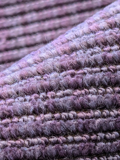 2.2 yards Scalamandre Strie Purple Solid Wool Heavy!