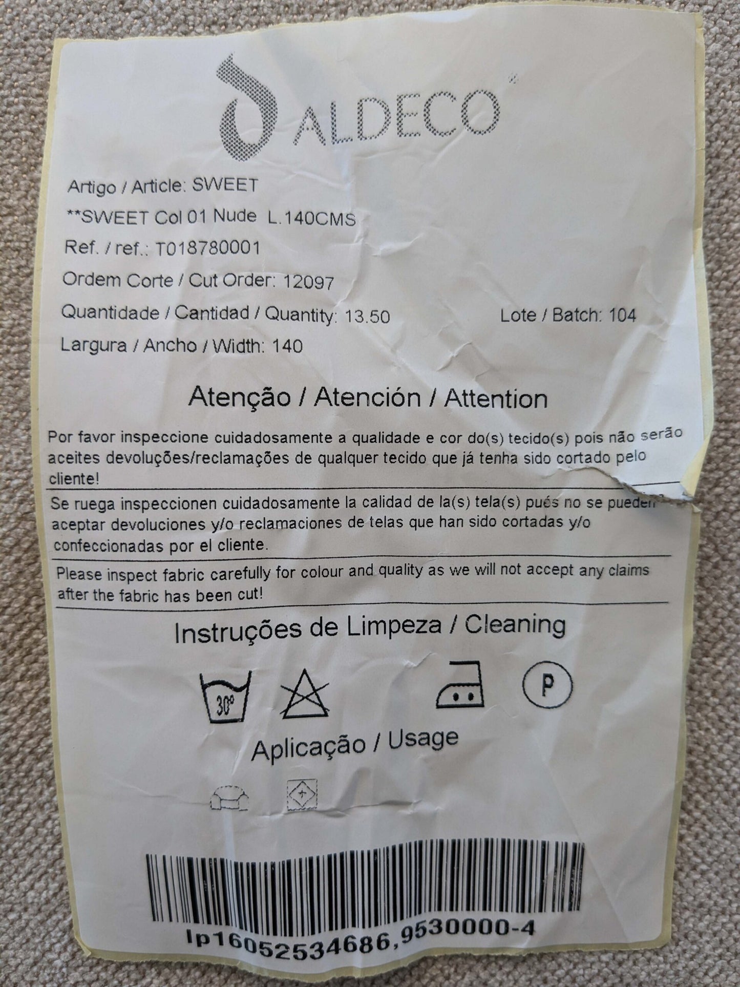 by yard Scalamandre Aldeco Solid Beige