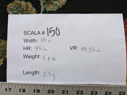 2.3 yards Scalamandre Floral Botanical Foliage Tapestry Red Pink Blue Flowers Rose Iris Carnation Tulip Black Large pattern Heavy