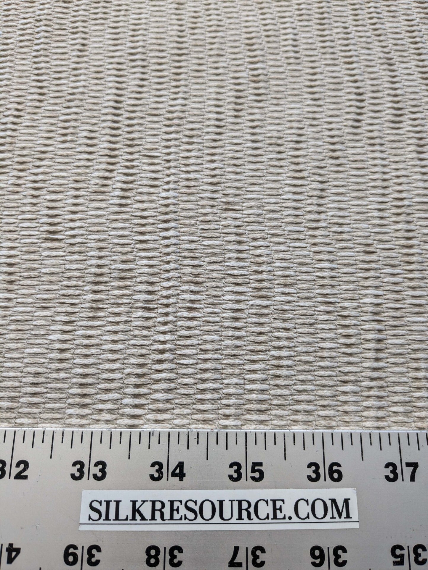 by yard Scalamandre Raine Weave Dune Small Scale Texture Cotton