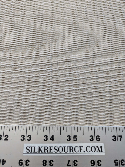 by yard Scalamandre Raine Weave Dune Small Scale Texture Cotton