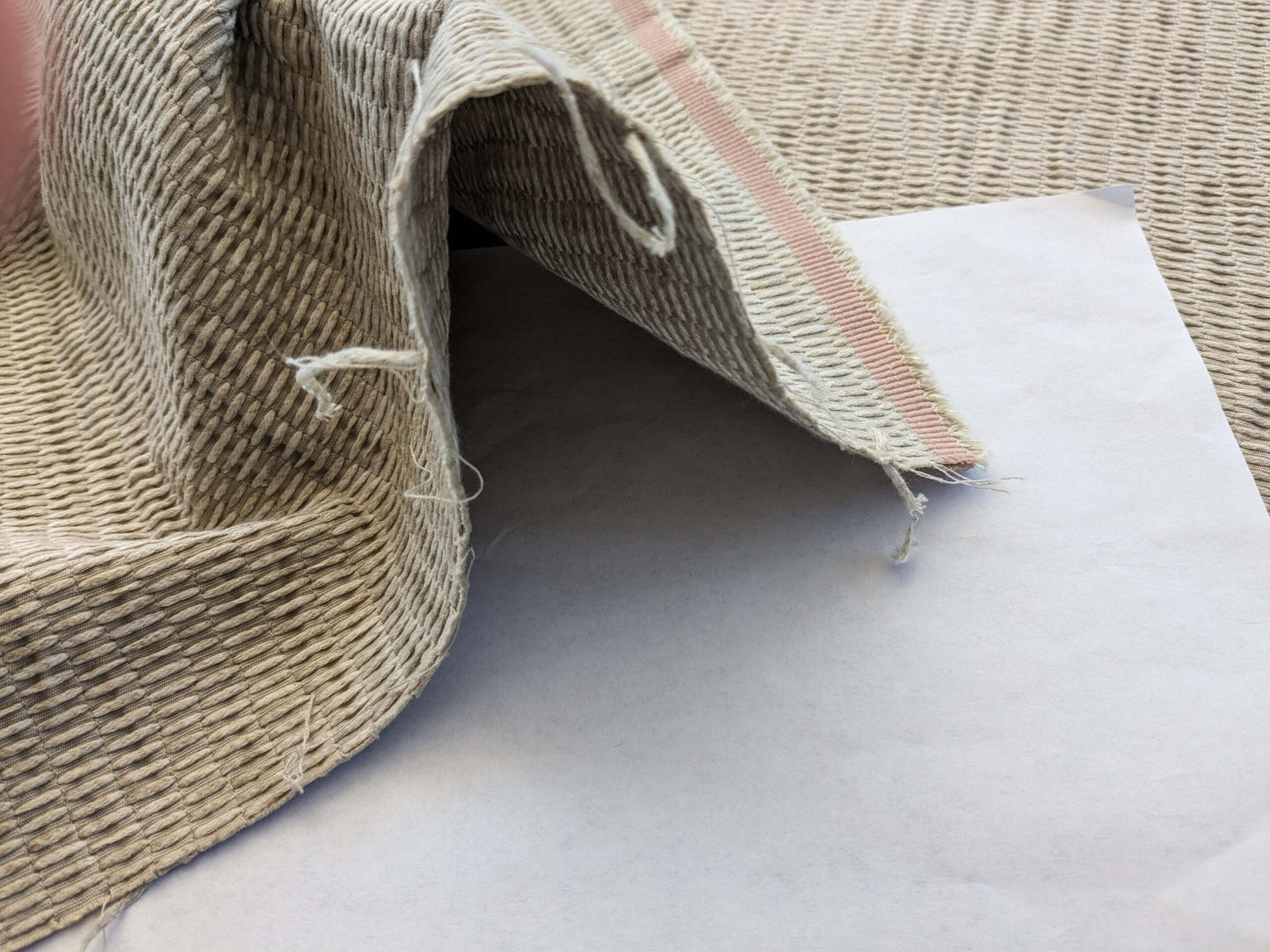 by yard Scalamandre Raine Weave Dune Small Scale Texture Cotton