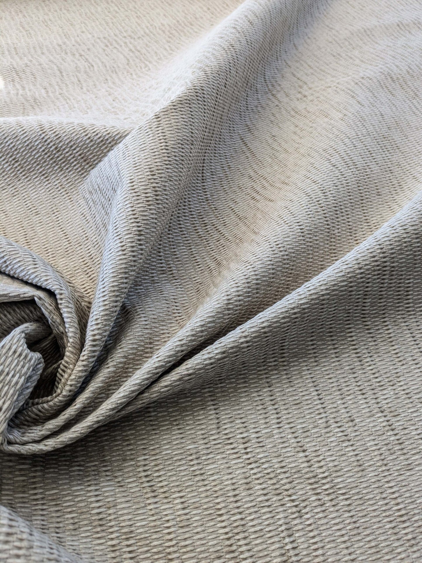 by yard Scalamandre Raine Weave Dune Small Scale Texture Cotton