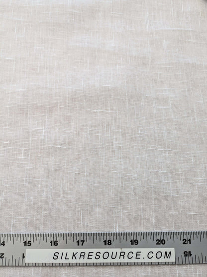 By yard x double width Sheer (118") Scalamandre Sheer White Solid