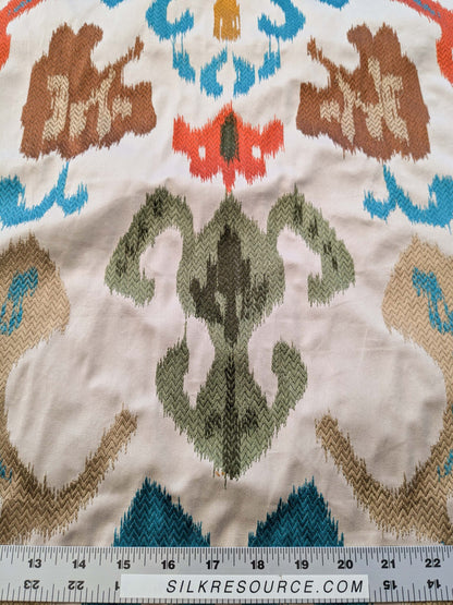 By yard Scalamandre Embroidery Mandalay Ikat Spice Market MSRP USD 414/Y