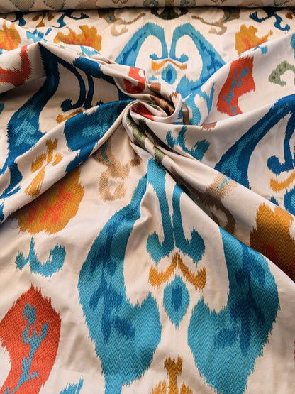 By yard Scalamandre Embroidery Mandalay Ikat Spice Market MSRP USD 414/Y