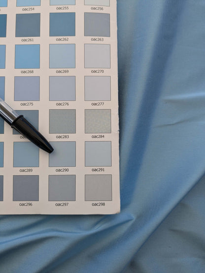 Bty Scalamandre Shangri-la Sky Light Silk Dupioni Light Blue MSRP USD 158Y