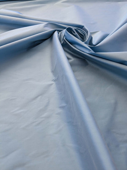 Bty Scalamandre Shangri-la Sky Light Silk Dupioni Light Blue MSRP USD 158Y