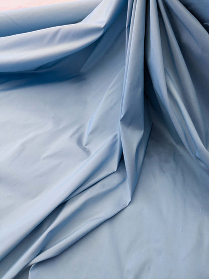 Bty Scalamandre Shangri-la Sky Light Silk Dupioni Light Blue MSRP USD 158Y