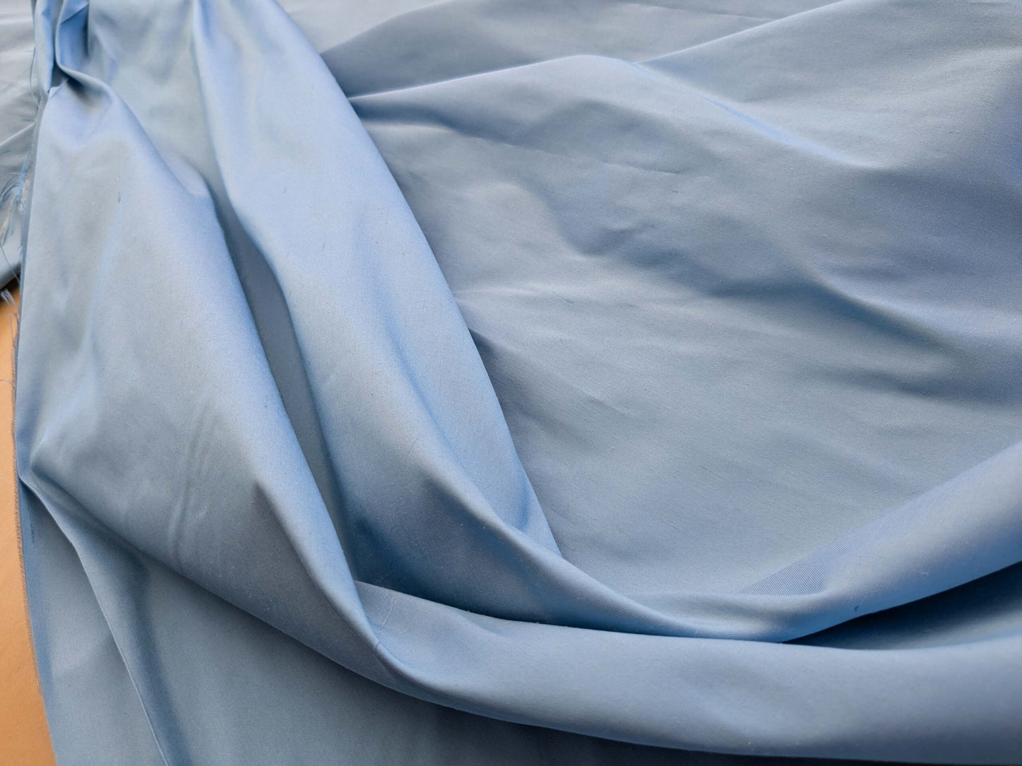 Bty Scalamandre Shangri-la Sky Light Silk Dupioni Light Blue MSRP USD 158Y