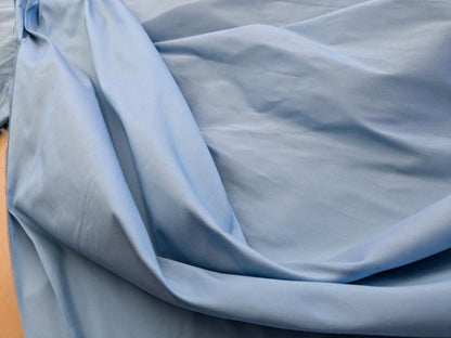 Bty Scalamandre Shangri-la Sky Light Silk Dupioni Light Blue MSRP USD 158Y