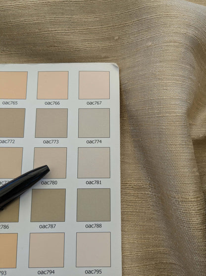 Scalamandre Vienne Texture Beige Silk Solid Texture MSRP USD 276/y