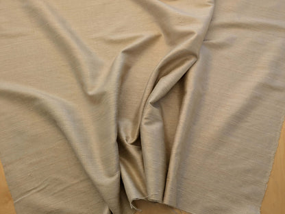 Scalamandre Vienne Texture Beige Silk Solid Texture MSRP USD 276/y