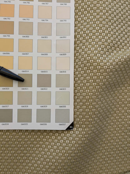 by yard Scalamandre Molosso Light Grey Green Silk Linen Blend Small Texture Basket Weave Super Heavy MSRP USD 272/y