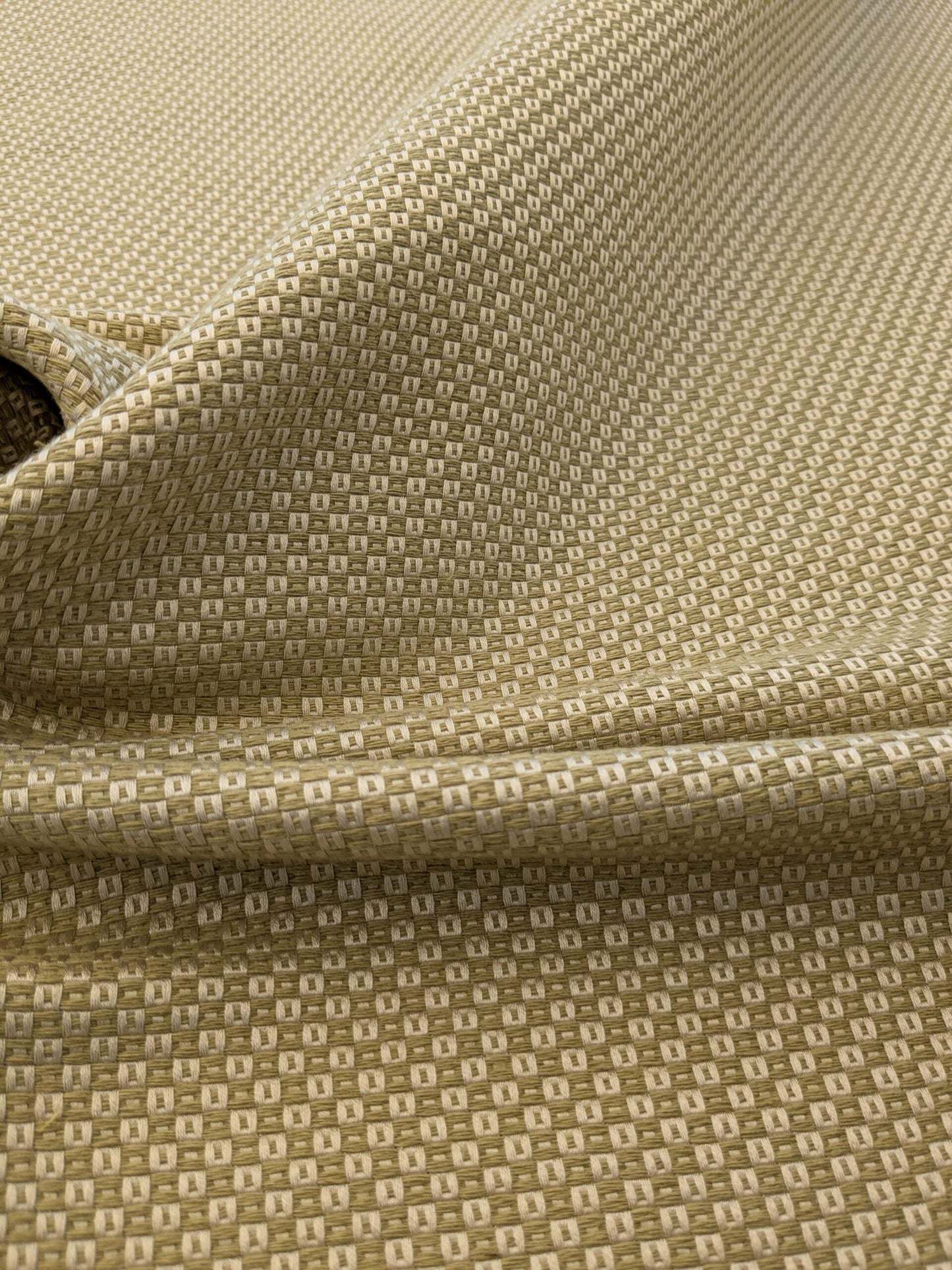 by yard Scalamandre Molosso Light Grey Green Silk Linen Blend Small Texture Basket Weave Super Heavy MSRP USD 272/y