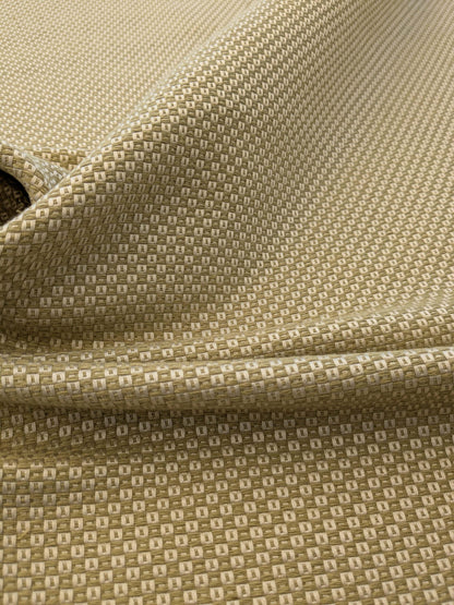 by yard Scalamandre Molosso Light Grey Green Silk Linen Blend Small Texture Basket Weave Super Heavy MSRP USD 272/y