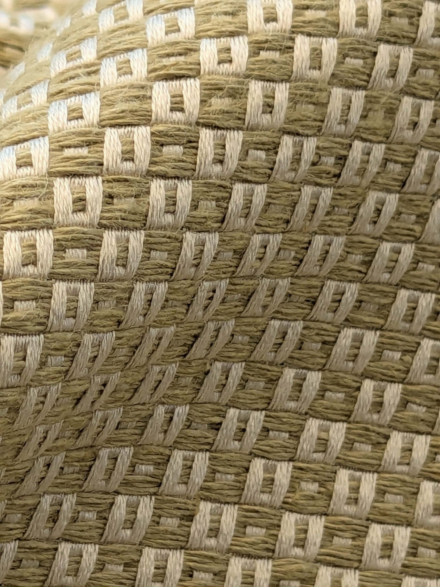 by yard Scalamandre Molosso Light Grey Green Silk Linen Blend Small Texture Basket Weave Super Heavy MSRP USD 272/y