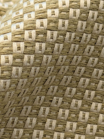 by yard Scalamandre Molosso Light Grey Green Silk Linen Blend Small Texture Basket Weave Super Heavy MSRP USD 272/y