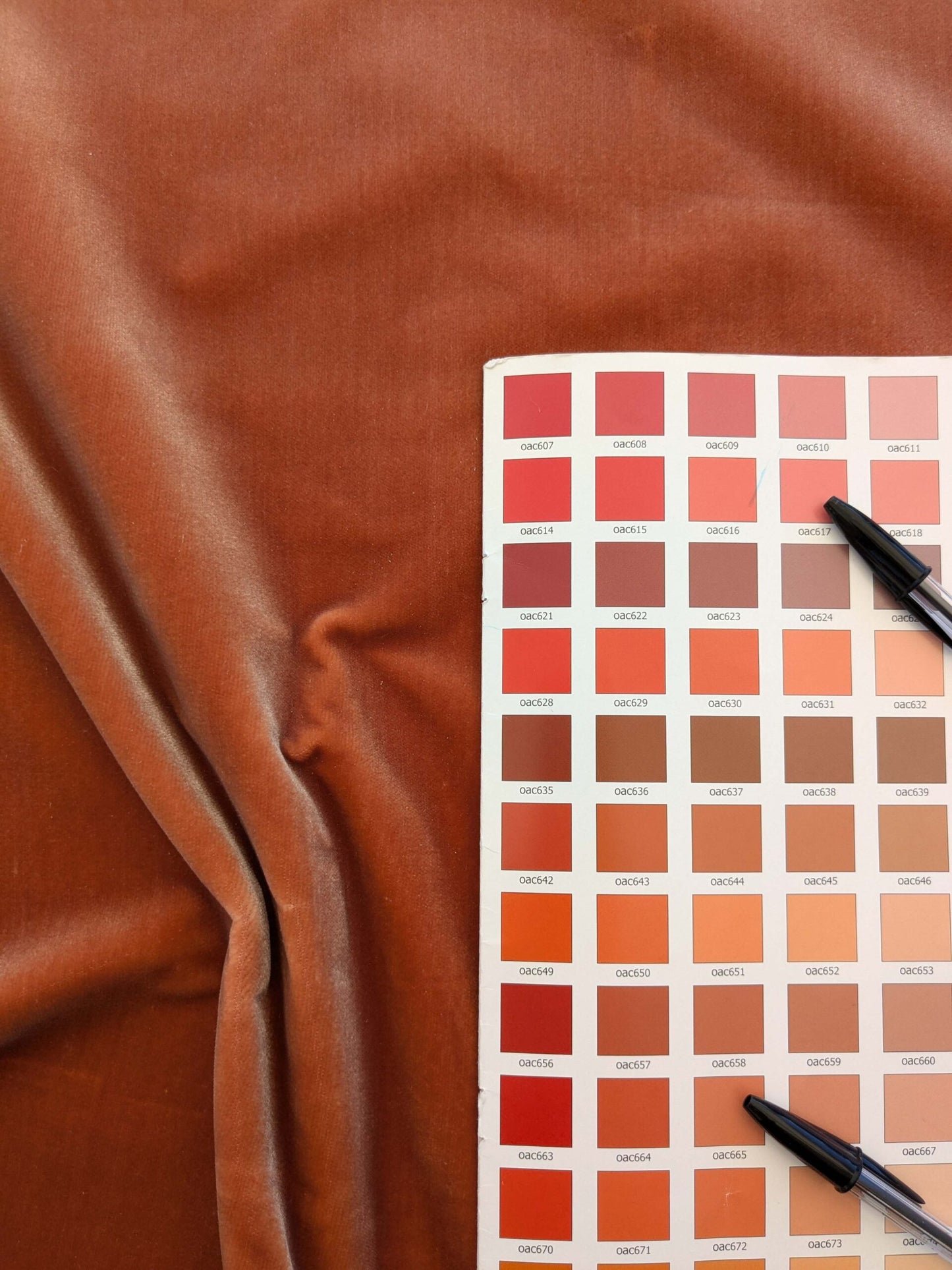 by yard Scalamandre King Foxglove Orange Red Apricot Texture Silk Velvet Heavy MSRP USD 1,092/y