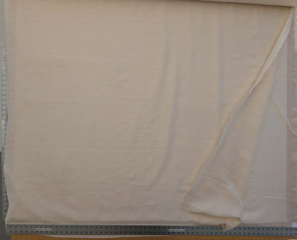 by yard Sheer Silk Jacquard Natural Cream White Double Width 118" Horizontal Stripe Wild Rose MSRPUSD 300+