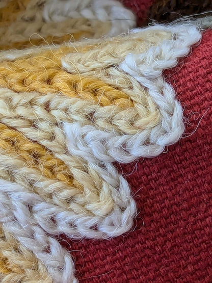 By yard Scalamandre Old World Weavers Floral Crewel Jaya Red Wool Chrysanthemum Embroidery On Cotton MSRP USD 216/Y