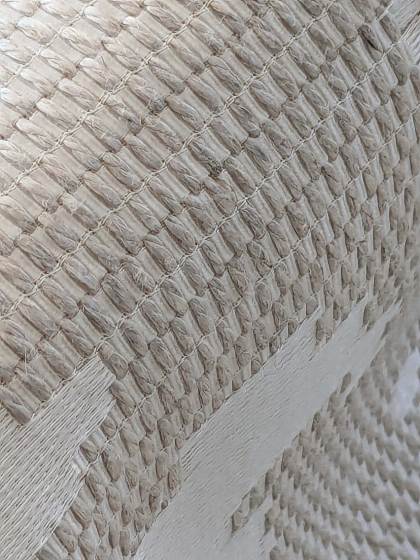 10 EV38 Lelievre Scalamandre Asuka Jacquards / Wovens Cream White Abstract Botanical 2.2y x 56"wide MSRP USD 688/Y