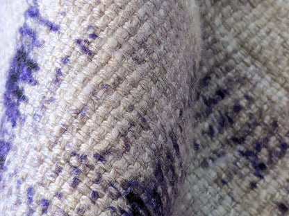 15 EV38 Scalamandre Nebula-Gx Lavender Aura Woven Abstract Stripe Ikat MSRP USD364/y 1.3y x37"wide