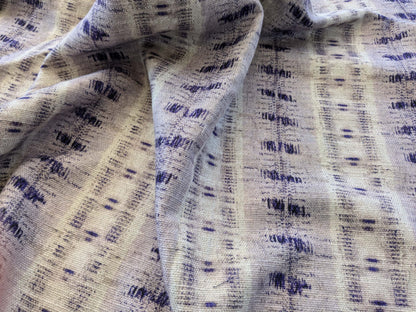 15 EV38 Scalamandre Nebula-Gx Lavender Aura Woven Abstract Stripe Ikat MSRP USD364/y 1.3y x37"wide