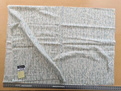 34 EV38 Scalamandre Strie Abstract Aqua White 2.1y