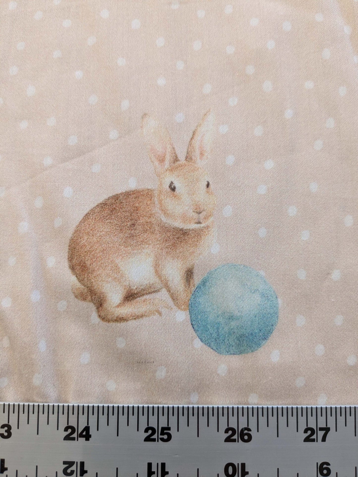 36 EV38 1.3y Christian Fischbacher Mignon Pink Multi Animals Birds Panda Fox Elephant Cotton MSRP USD 300+/y