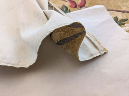 40 EV38 Scalamandre Lelievre  Printemps De Chine Yellow Gold Floral Tree Foliage Botanical 1.2y