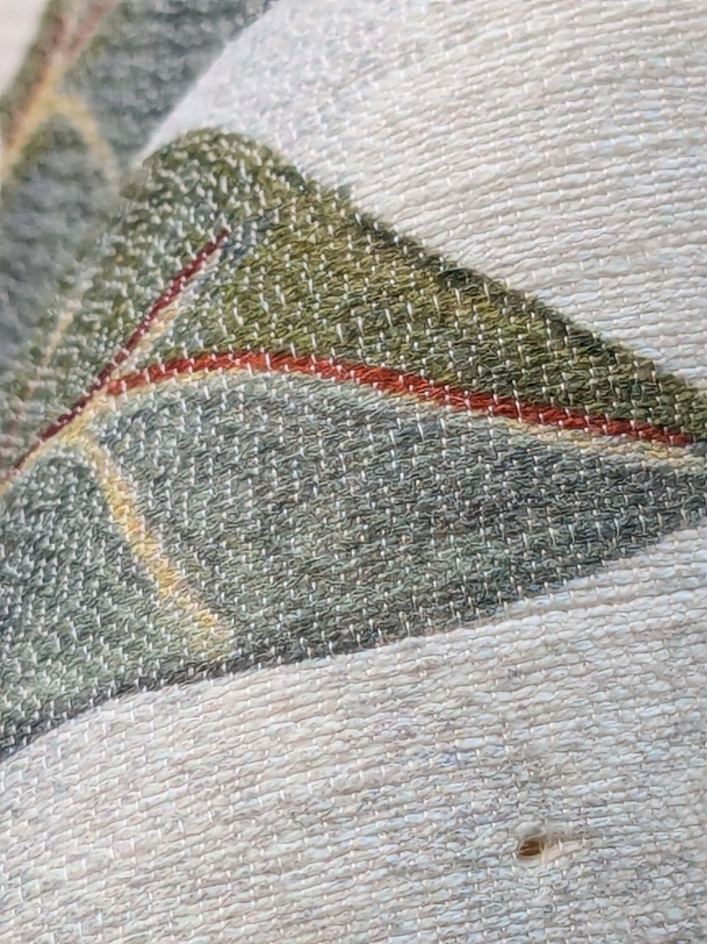 41 EV38 Scalamandre Lelievre  Printemps De Chine Blue Floral Tree Foliage Botanical 1.2y