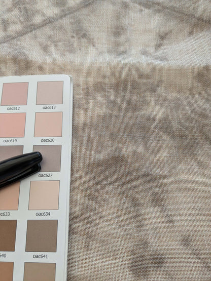 43 EV38 Scalamandre Alhambra Itajime Asphalt Linen Gray White Sheer Diamond 1.3y x 54"wide