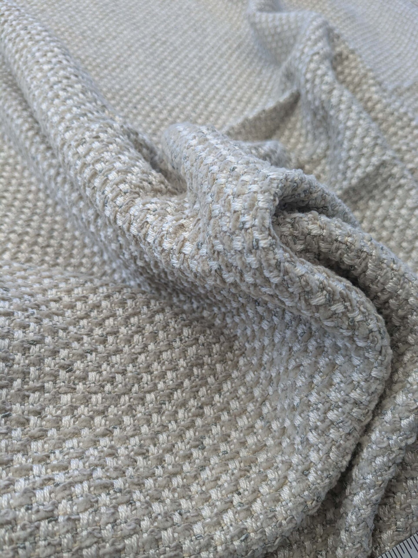 2 EV39 Scalamandre Solid Beige Texture Small Scale  2.5yards x 49" wide