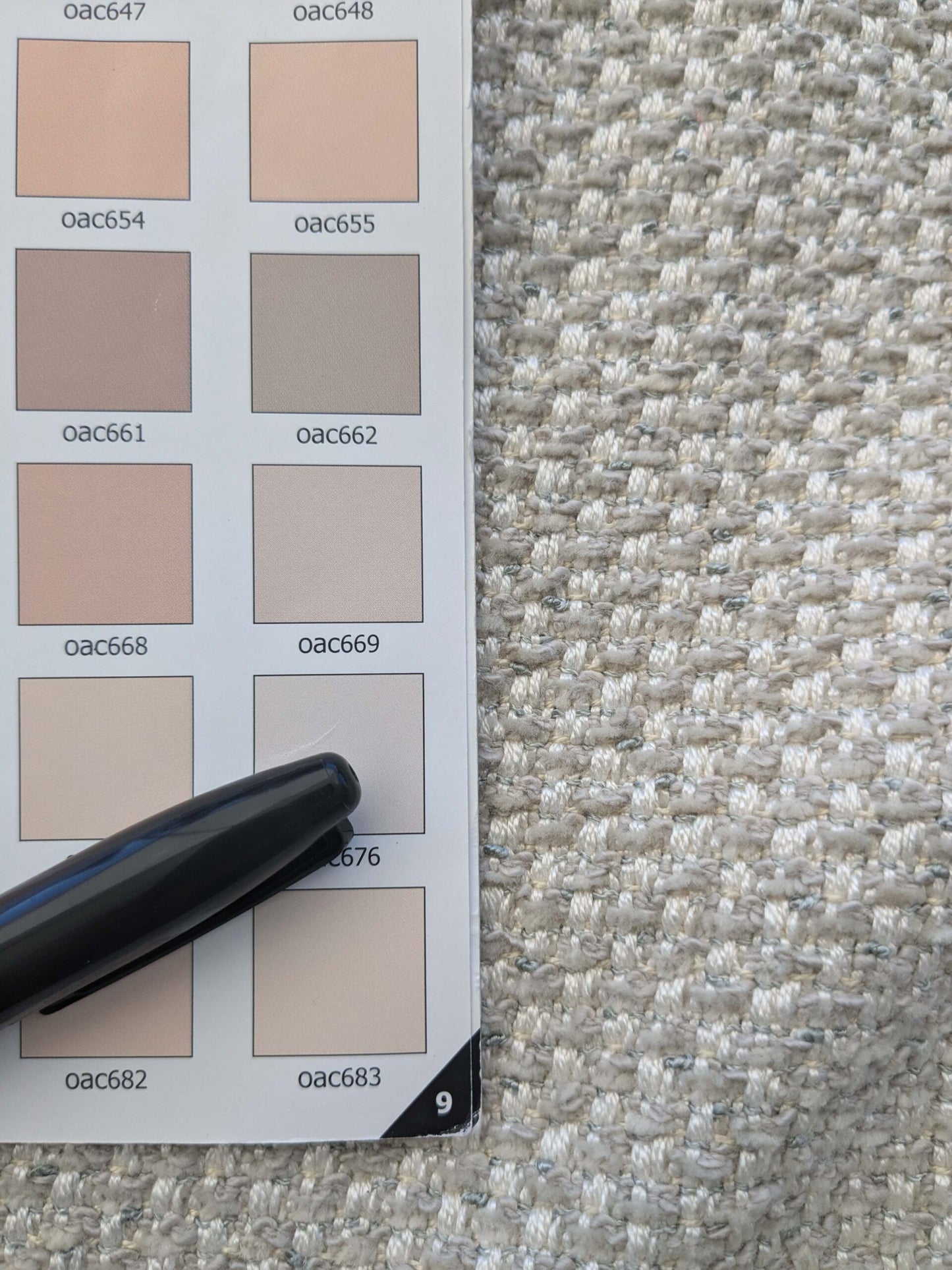 2 EV39 Scalamandre Solid Beige Texture Small Scale  2.5yards x 49" wide