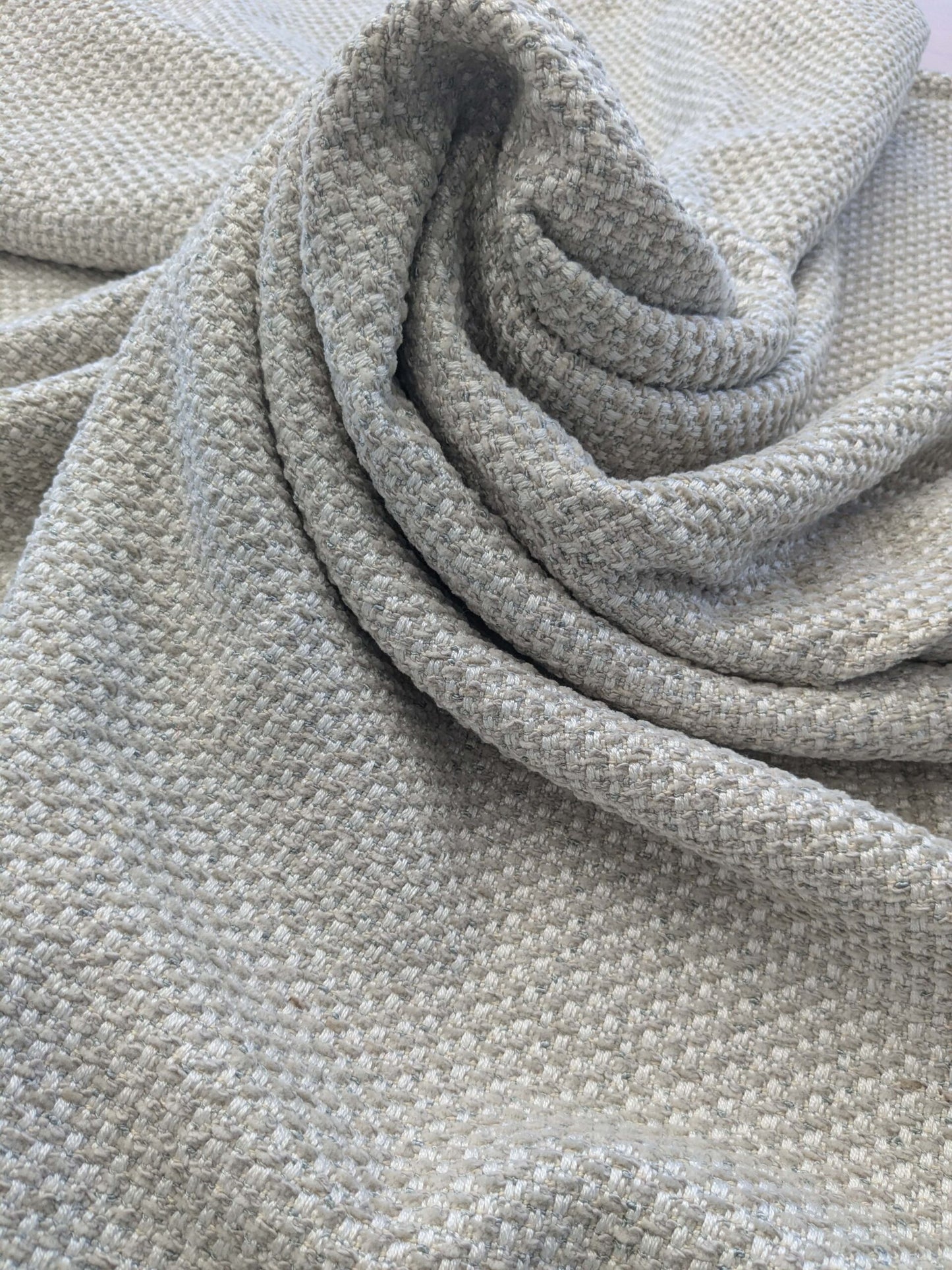 2 EV39 Scalamandre Solid Beige Texture Small Scale  2.5yards x 49" wide