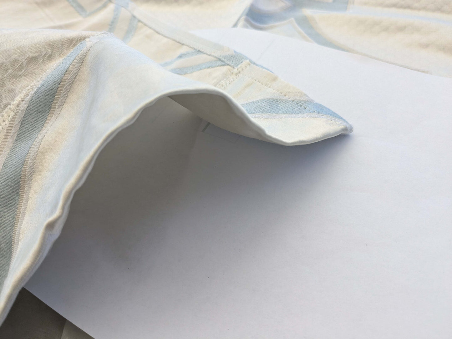 3 EV39 Scalamandre Circle Fret Cloud White Cream Jacquard Fretwork Lattice MSRP USD264/y 1.2y Minor Defect